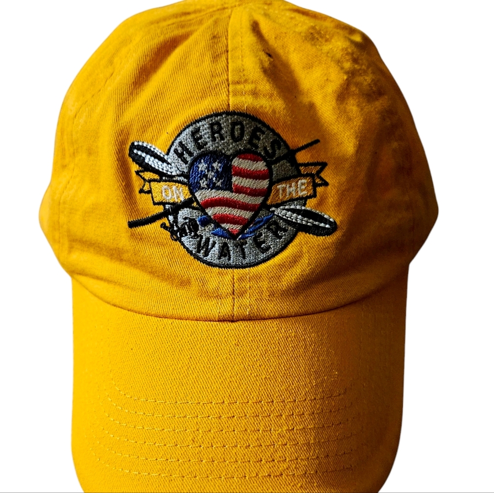 HEROES ON THE WATER Adjustable Baseball Ball Cap Hat- OS